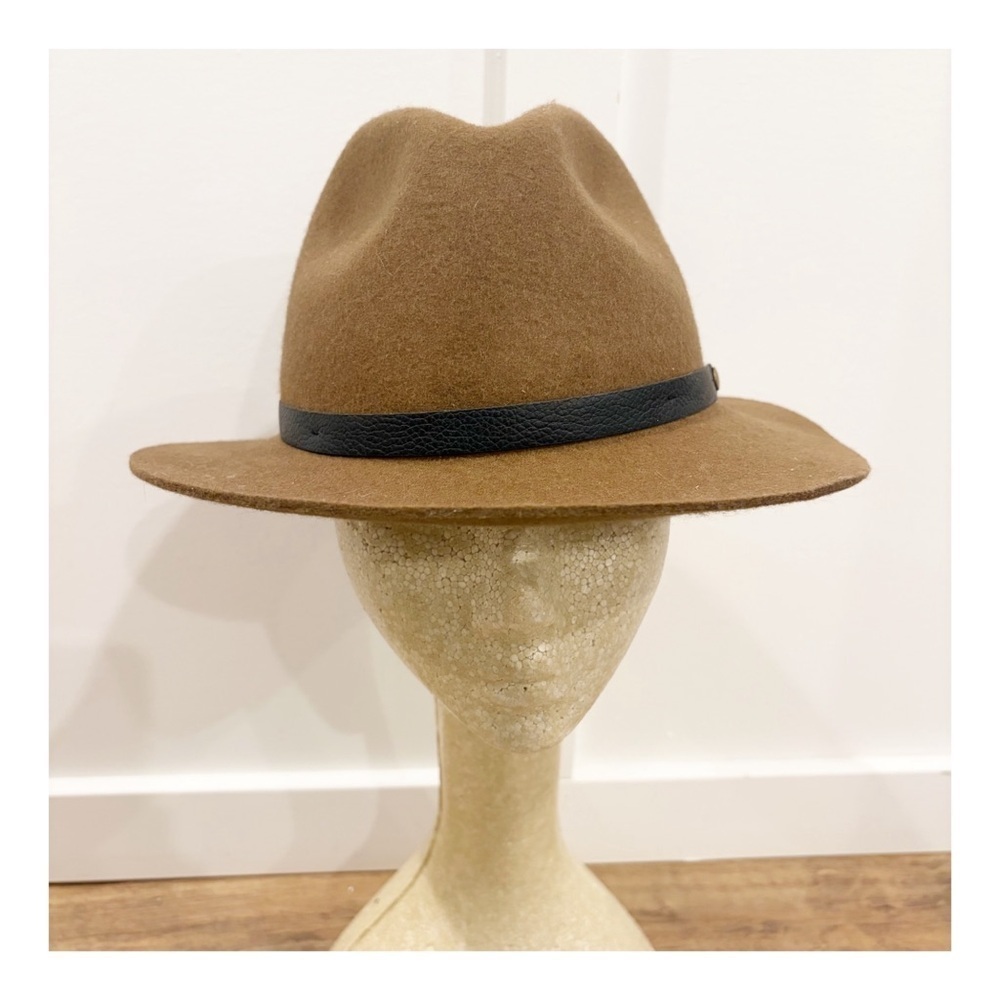 Callanan Millinery 100% Wool Classic Brown Fedora Hat